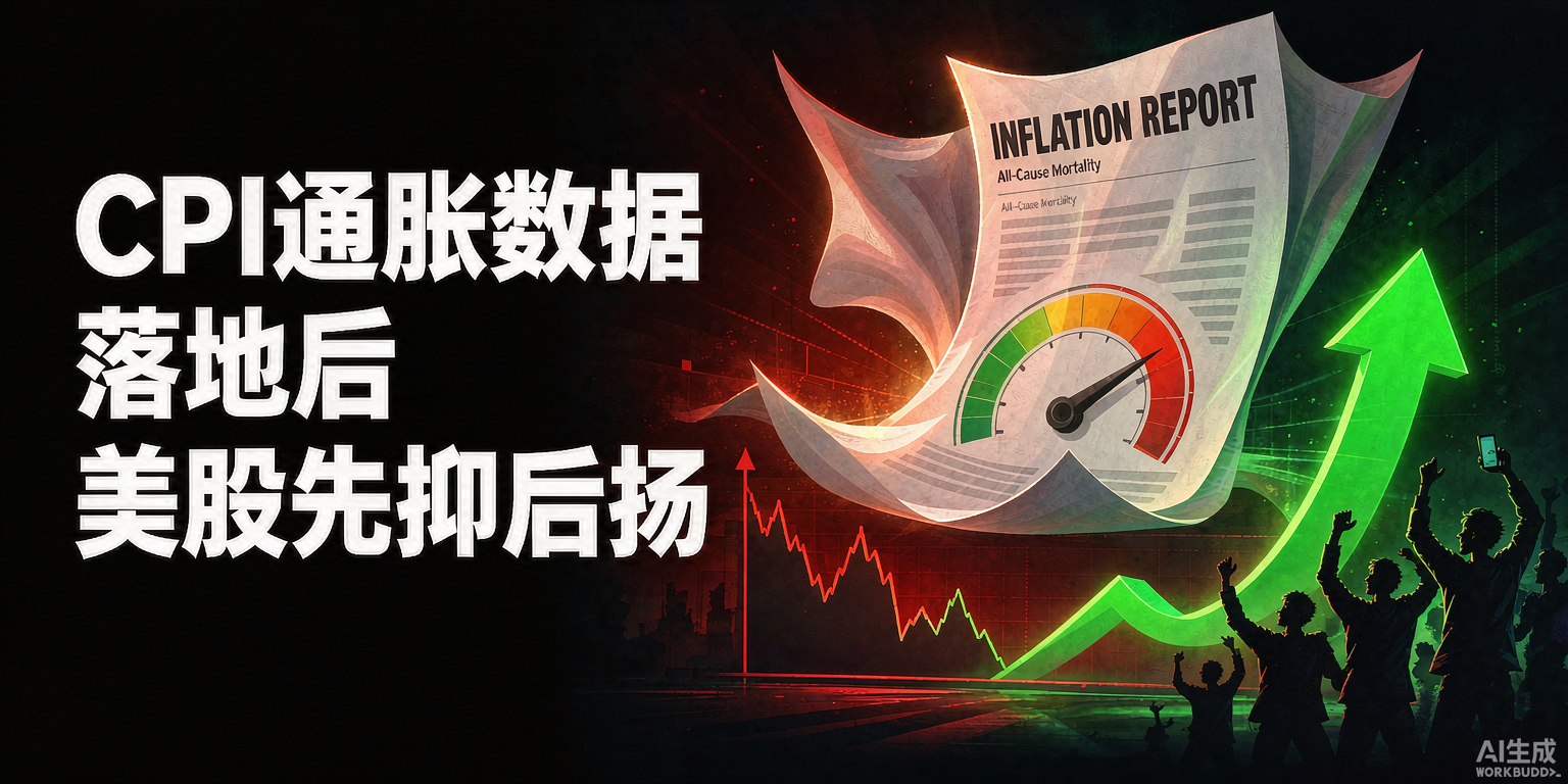 核心CPI环比超预期、加息概率冲到90%、美股三大指数却涨超1%：四连跌就此打住，但方向还没回来头图